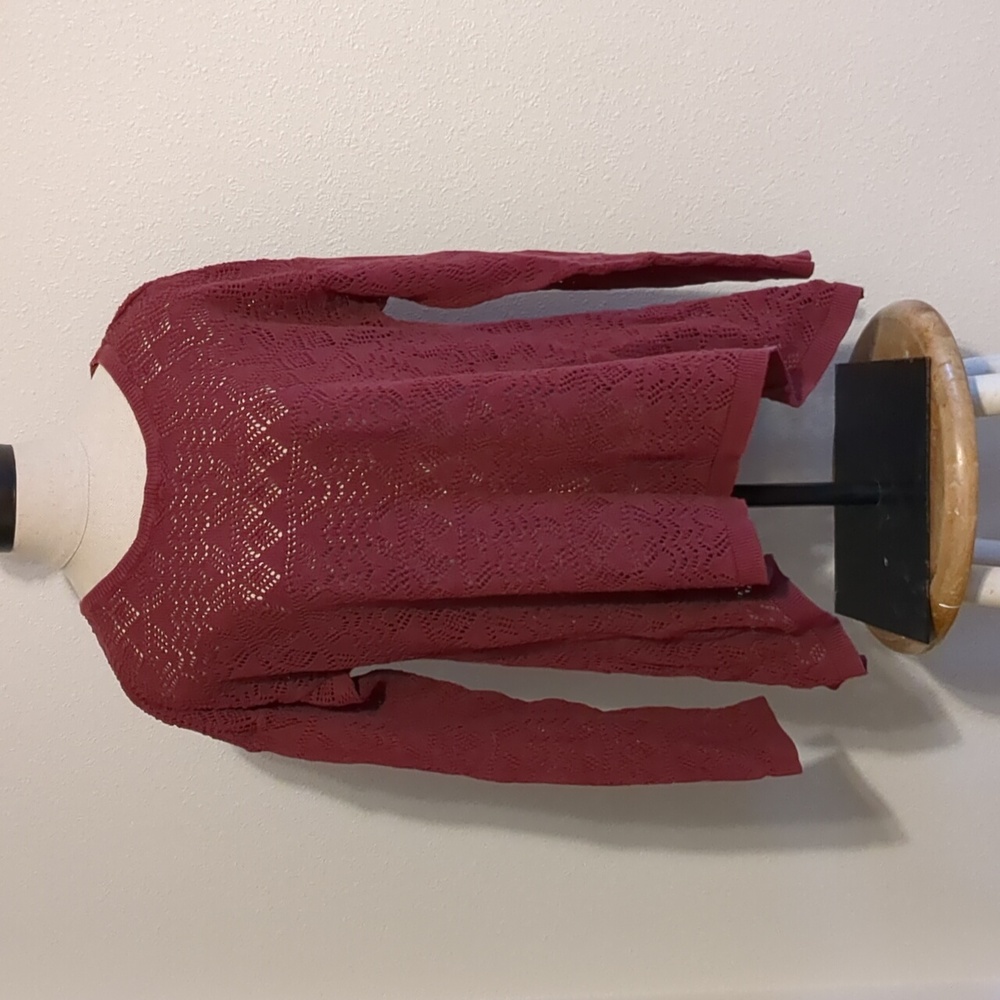 Torrid knit sweater red size 0